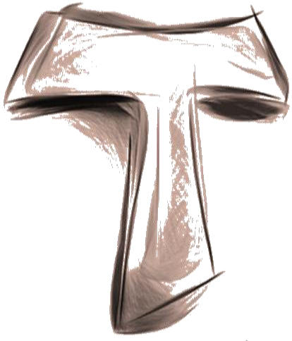 TAU cross symbolizing Secular Franciscans in the USA